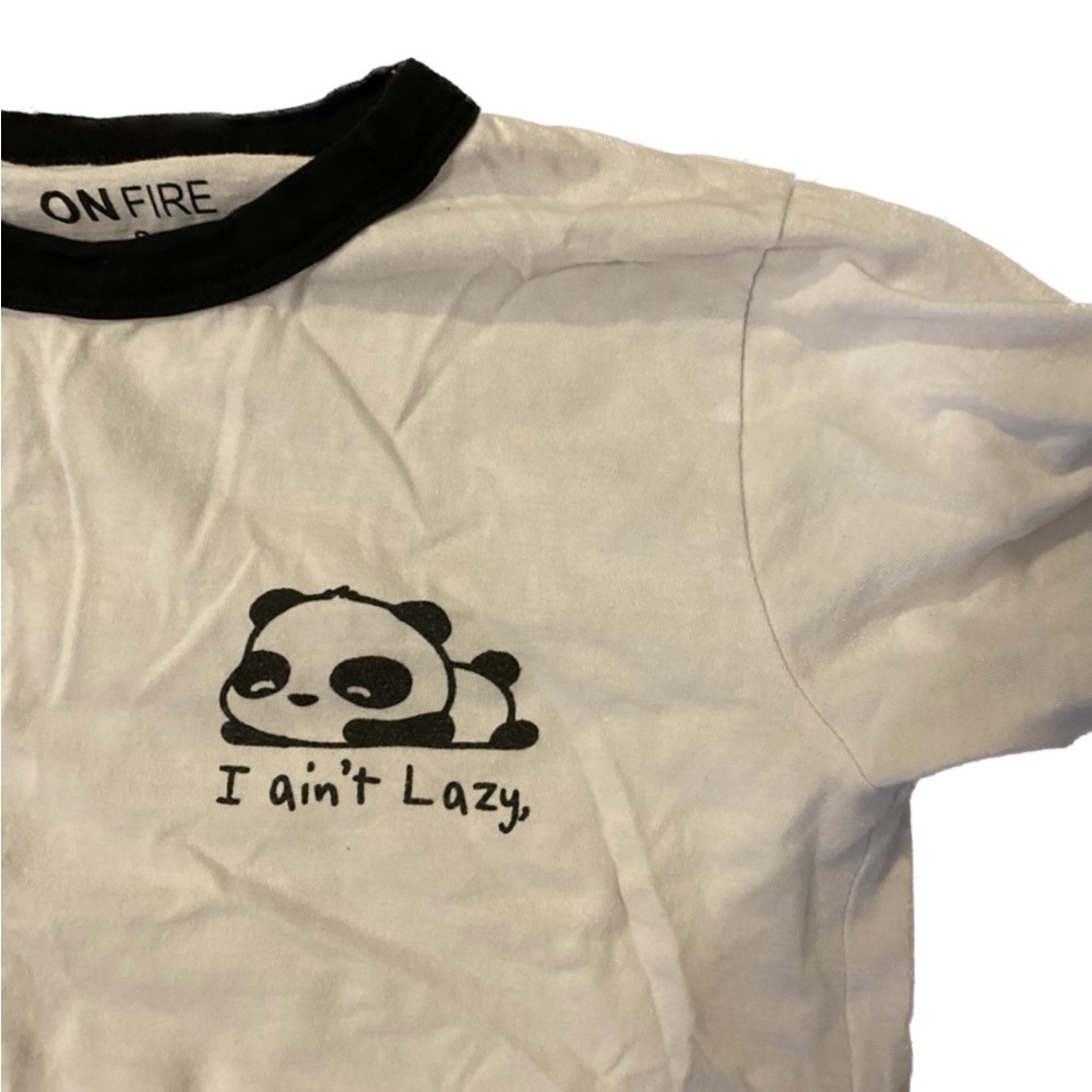 Cute panda tee shirt